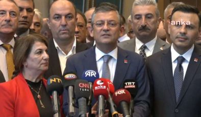 Özgür Özel 81 İl Başkanı İle Görüştü…