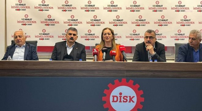 Arzu Çerkezoğlu: DİSK, 2024 Yılı Asgari Ücret Talep Rakamı Açıklamayacak…