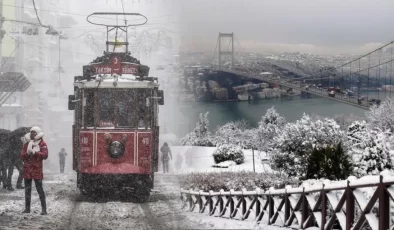 İstanbul’a Kar Yağışı İçin Geri Sayım Başladı! O Tarihte ‘Çok Yoğun’ Geliyor…