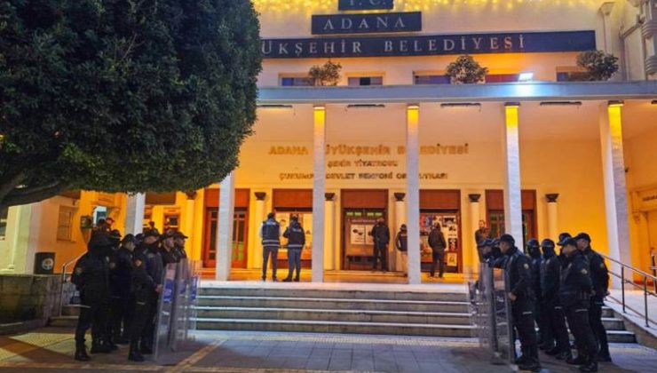 Adana Büyükşehir Belediyesi’ne Yerel Seçim Öncesi Şafak Operasyonu…