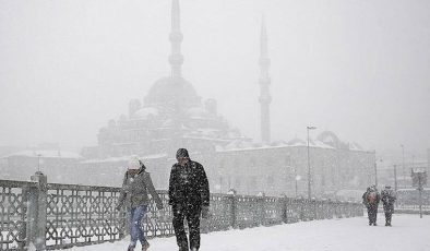 AKOM, İstanbul’a Kar Yağışı İçin Saat Verdi…
