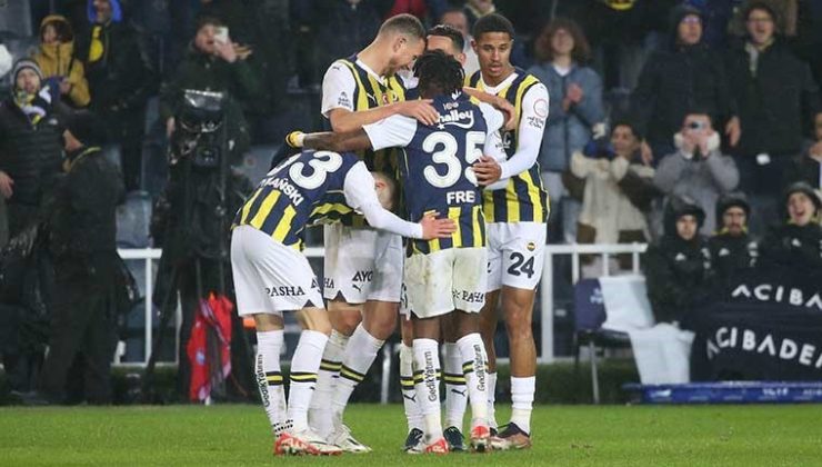 Fenerbahçe’den Gol Şov…