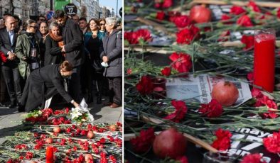 Hrant Dink, 17 Yıl Önce Katledildiği Şişli’deki Sebat Apartmanı Önünde Anıldı…