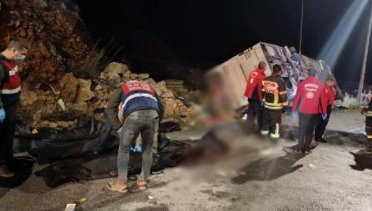 Mersin’de Trafik Katliamı 9 Ölü, 30 Yaralı…
