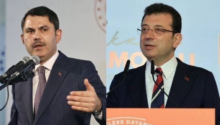 İmamoğlu ile Murat Kurum Kafa Kafaya…