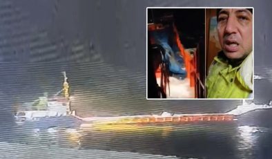 Hüseyin Tutuk’un Gemi Batmadan Kısa Bir Süre Önce Çektiği Görüntü…