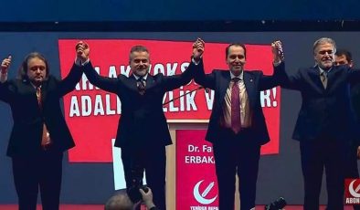 Fatih Erbakan, Yeniden Refah Partisi’nin 3 Büyükşehir Adaylarını Açıkladı…