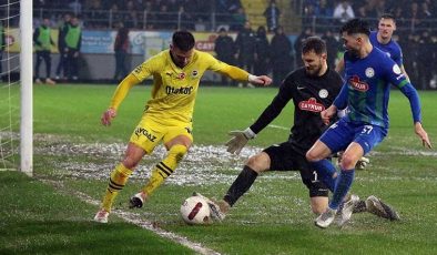 Fenerbahçe Rize’den Mutlu Dönüyor…