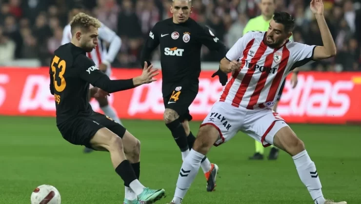 Galatasaray Samsun’dan Üç Puanla Dönüyor…