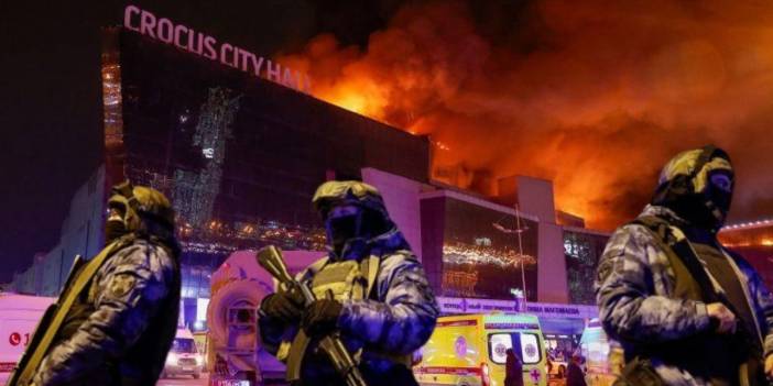 Moskova’da Konser Salonuna Silahlı Saldırı: En az 40 Ölü, 100 Yaralı…