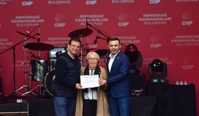 CHP İstanbul İl Örgütü Sandık Görevlilerine Sertifika Verdi…