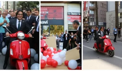 Özgür Özel Kırmızı Motosikleti Ali Osman Horzum’a Teslim Etti…