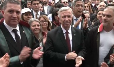 Mansur Yavaş, Büyük Savunma Mitingi’ne Katıldı