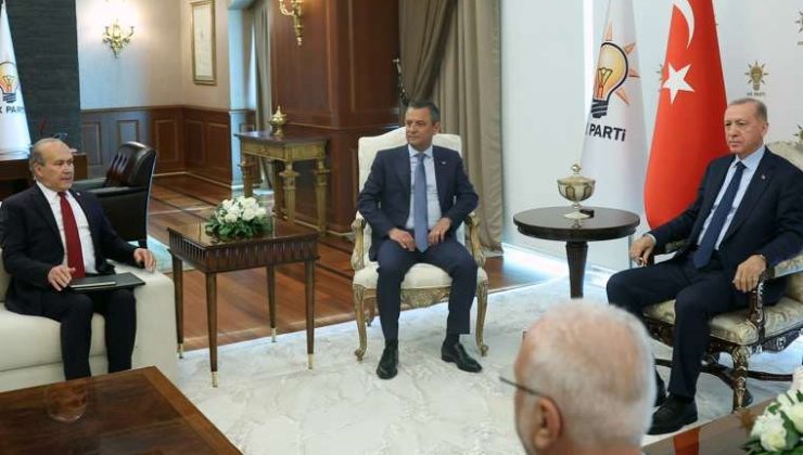 Erdoğan ve Özel Görüşmesi Başladı…