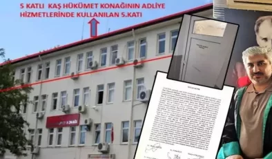 Kaş Adliyesi Makam Tuvaleti Kavgasında Şimdi De Kilit Krizi…