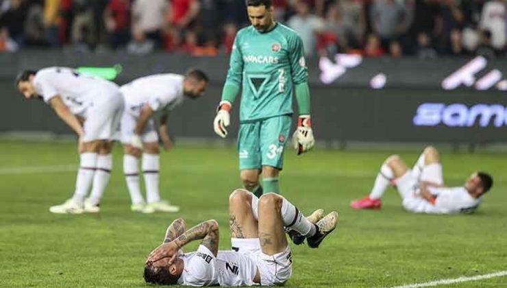 Fatih Karagümrük Süper Lig’den Düştü…