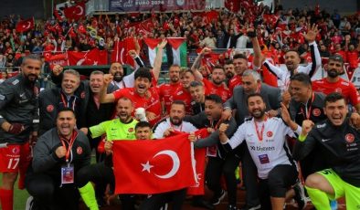 Ampute Milli Futbol Takımı, İsrail’i Dağıttı…