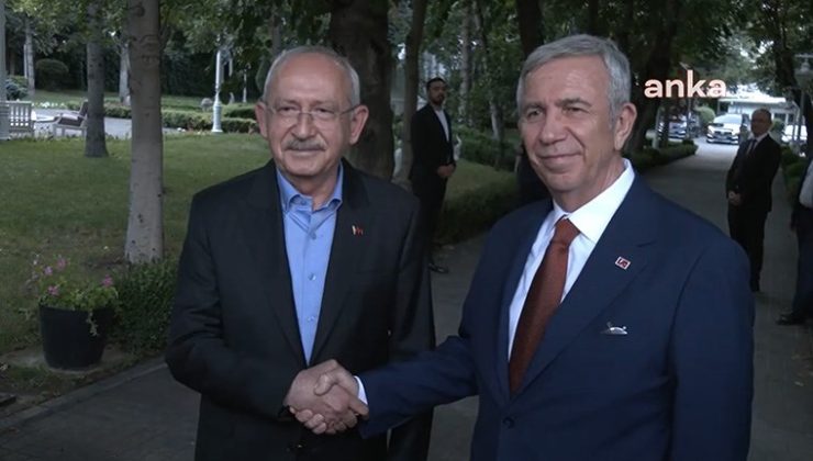 Kemal Kılıçdaroğlu ile Mansur Yavaş Bir Araya Geldi…
