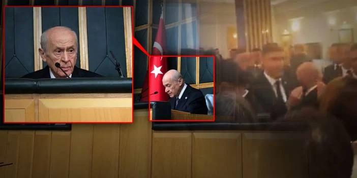 Devlet Bahçeli Grup Konuşmasını Oturarak Yaptı…