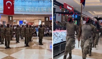 AVM’de Jandarma Komando Gösterileri!