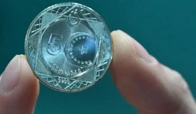 Madeni 5 TL Bugün Geliyor…