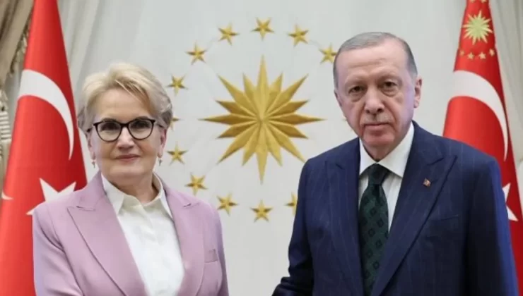 Saray’da Erdoğan ve Akşener Görüşmesi…
