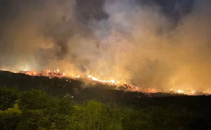 Sarıyer’de Otluk Alanda Yangın…