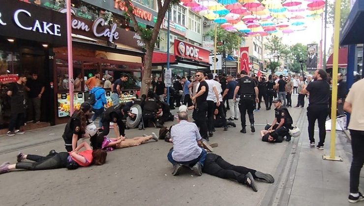 Ankara’da Suruç Katliamı Anmasına Polis Müdahalesi…