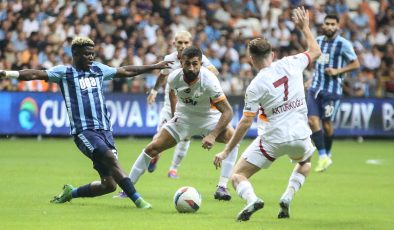 Galatasaray Adana’da Gol Olup Yağdı…