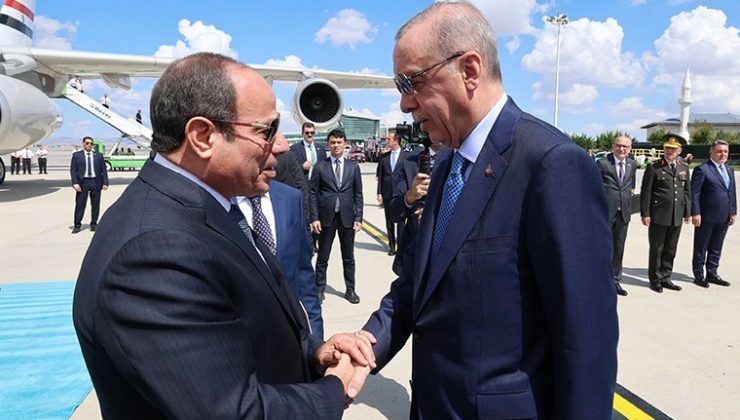 Erdoğan’ın Katil Dediği Sisi Ankara’da…