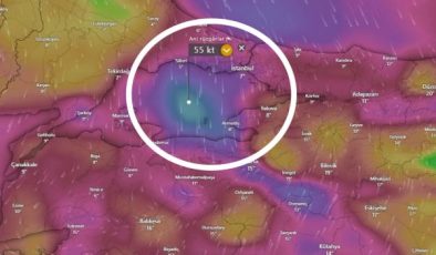 İstanbul’da Manda Gözü Fırtınası…