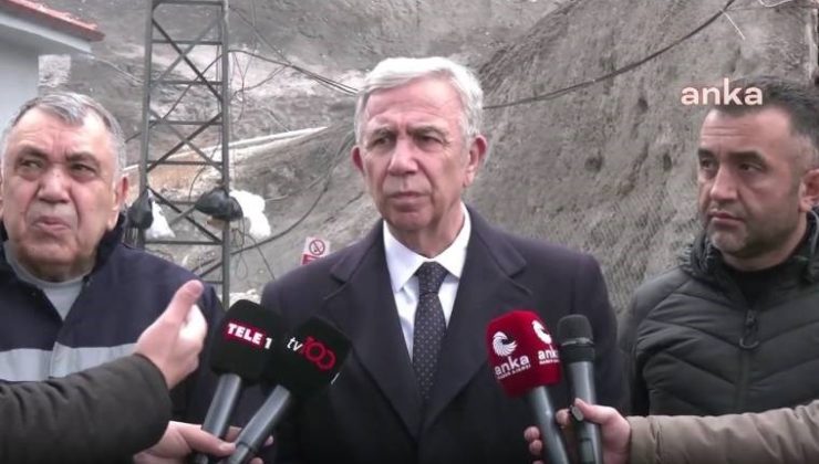 Mansur Yavaş, Nallıhan’da Direnen Madencilerin Eylemine Destek Verdi…