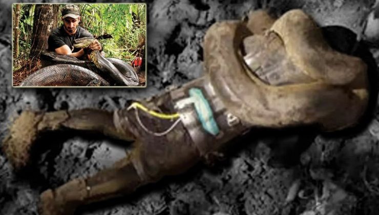 Kendisini Canlı Canlı Dev Yılana Yutturdu…