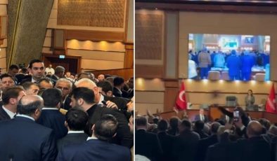 İBB Meclisi’nde Kavga…