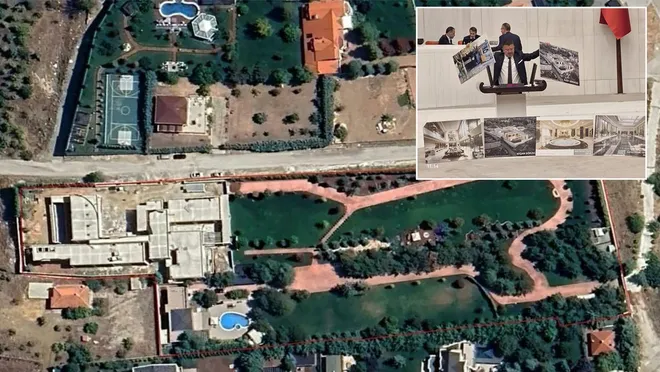 Osman Gökçek’in İnşaat Halindeki Evi Görüntülendi…
