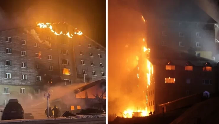 Kartalkaya Grand Kartal Otel’de Yangın 10 Kişi Öldü 32 Kişi Yaralandı…