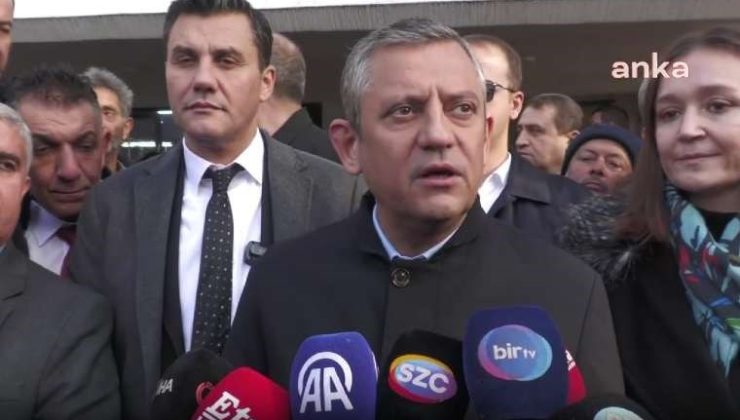 Özgür Özel: Türkiye’nin Birlik ve Bütünlüğünü Gözeten Bir Süreç Olması Gerekir…