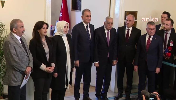 Ahmet Türk ve DEM Parti Heyeti, AKP Grubu İle Bir Araya Geldi…