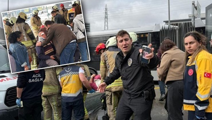 2 Metrobüs Çarpıştı: 1 Ölü, 2’si Ağır 20 Yaralı…