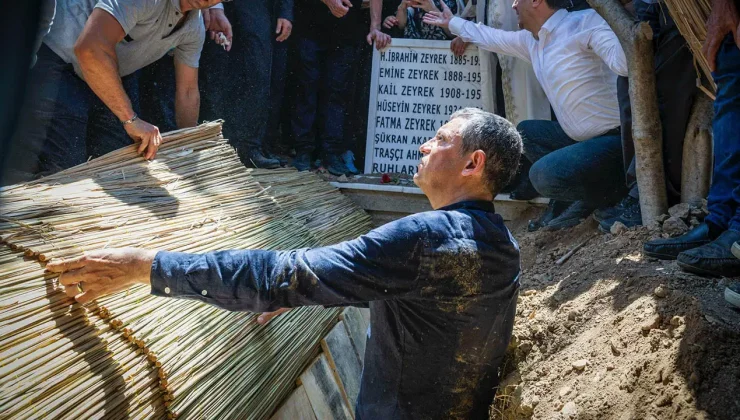 Özgür Özel, Ferdi Zeyrek’i Kendi Elleriyle Uğurladı…