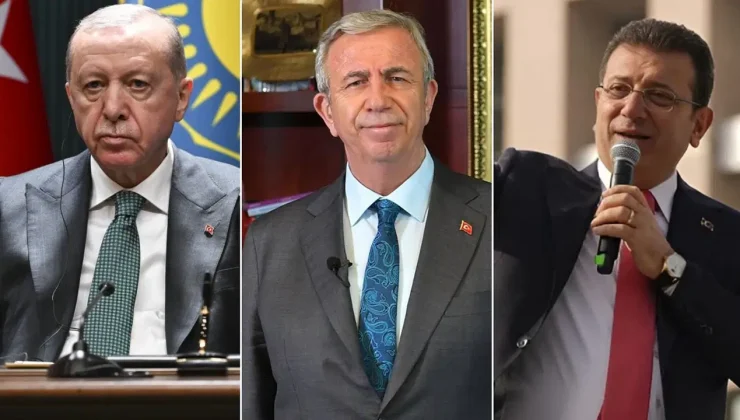 Hem İmamoğlu Hem Yavaş Erdoğan’a Fark Attı…