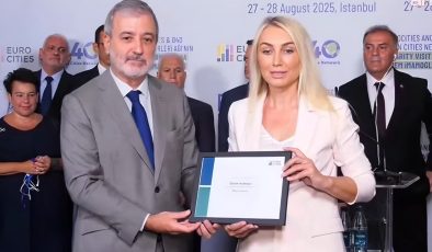 Avrupalı Belediye Başkanların’dan İmamoğlu’na Özel Demokrasi Ödülü…