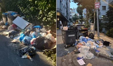 Kayyum Başkan Şişli Sokaklarını Çöp Dağlarına Çevirdi…