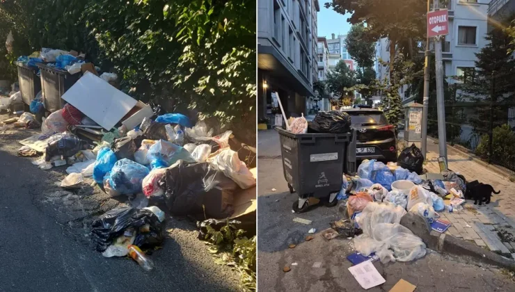 Kayyum Başkan Şişli Sokaklarını Çöp Dağlarına Çevirdi…