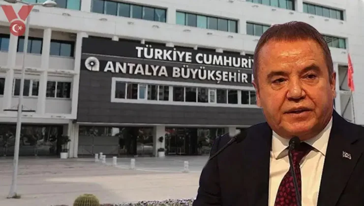 Antalya Büyükşehir Belediyesi’ne Operasyon…