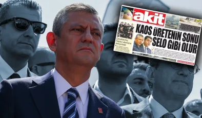 Yeni Akit: Kaos Üretenin Sonu Selo Gibi Olur…