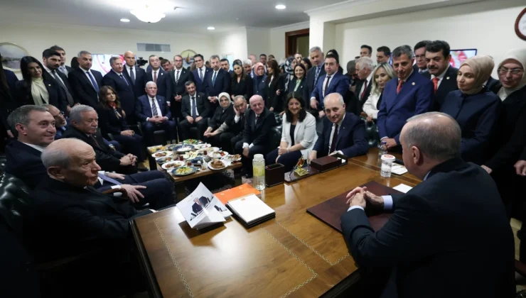 Erdoğan DEM Parti, İYİ Parti ve MHP Liderleri İle Bir Araya Geldi…