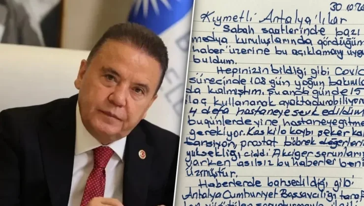Muhittin Böcek, İtirafçı Olacak İddiasına El Yazısı İle Yanıt Verdi…