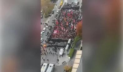 TRT’ye Yürüyen CHP İstanbul Örgütüne Polis Ablukası…