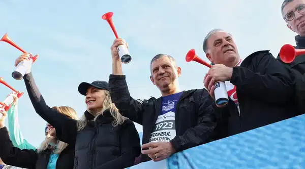 47. İstanbul Maratonu İmamoğlu’nun Mesajı Okunarak Başladı…